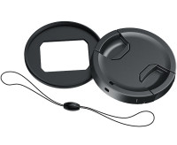 Адаптер для Panasonic DMC-ZS200, ZS220, TZ200, TZ220, TX2 на 49 мм с крышкой