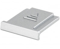 Защитная заглушка на горячий башмак камер Fujifilm (серебристая)