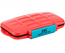 Защитный бокс для флеш карт JJC MC-NSMSD16 оранжевый