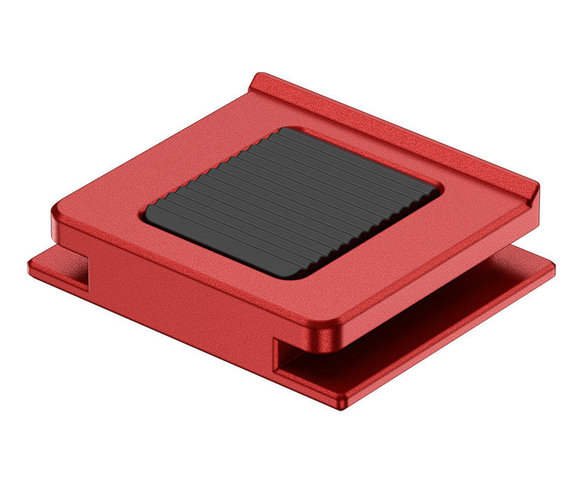 Заглушка на горячий башмак для камер Leica Q2 / Q3 / Q3 43 (красный цвет)