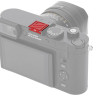 Заглушка на горячий башмак для камер Leica Q2 / Q3 / Q3 43 (красный цвет)