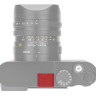 Заглушка на горячий башмак для камер Leica Q2 / Q3 / Q3 43 (красный цвет)