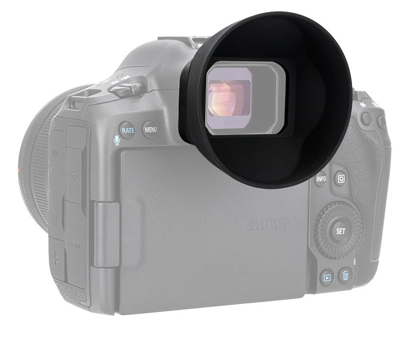 Наглазник круглый для Canon EOS R5 Mark II удлинённый Наглазник круглый для Canon EOS R5 Mark II удлинённый