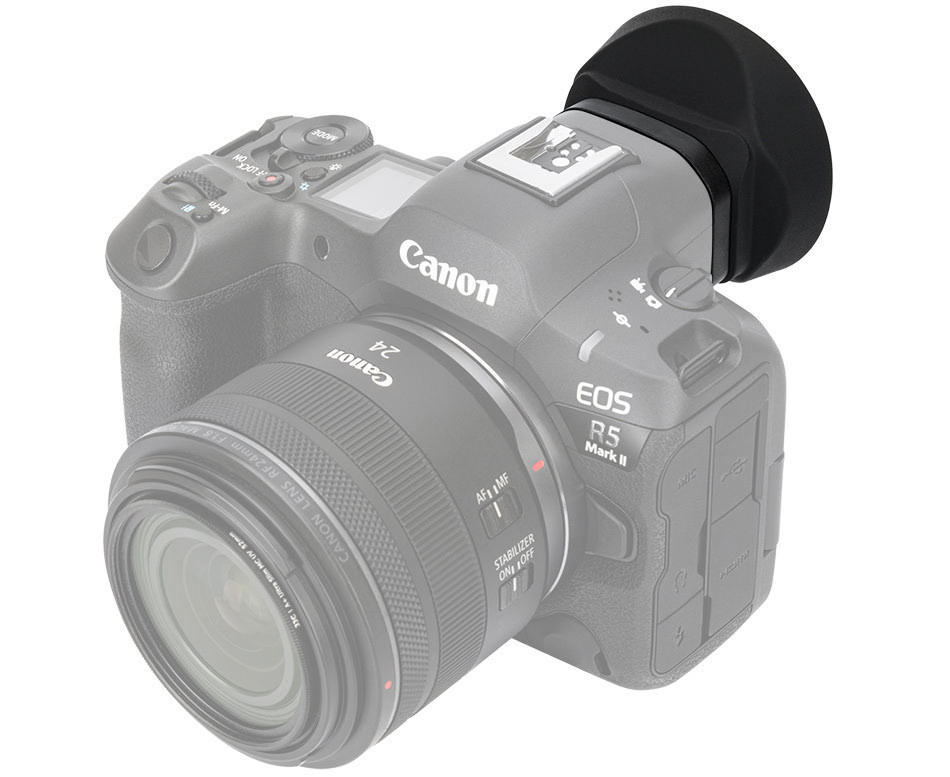 Наглазник круглый для Canon EOS R5 Mark II удлинённый Наглазник круглый для Canon EOS R5 Mark II удлинённый