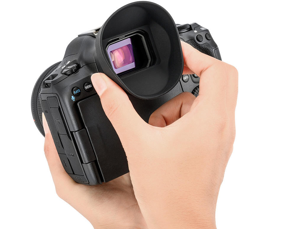 Наглазник круглый для Canon EOS R5 Mark II удлинённый Наглазник круглый для Canon EOS R5 Mark II удлинённый