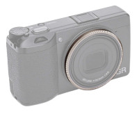 Декоративное кольцо для объектива Ricoh GR IV (тёмно-серое)