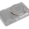 Декоративное кольцо для объектива Ricoh GR IV (тёмно-серое)