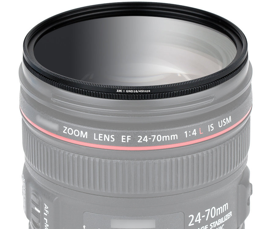 Серый градиентный фильтр 55 мм