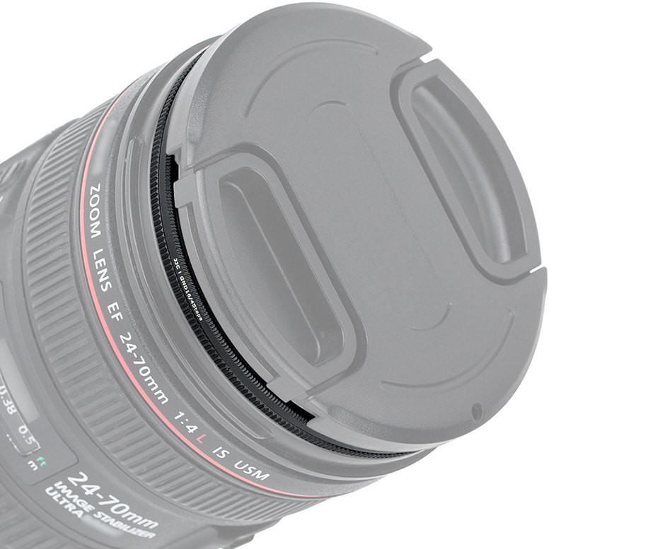 Серый градиентный фильтр 55 мм