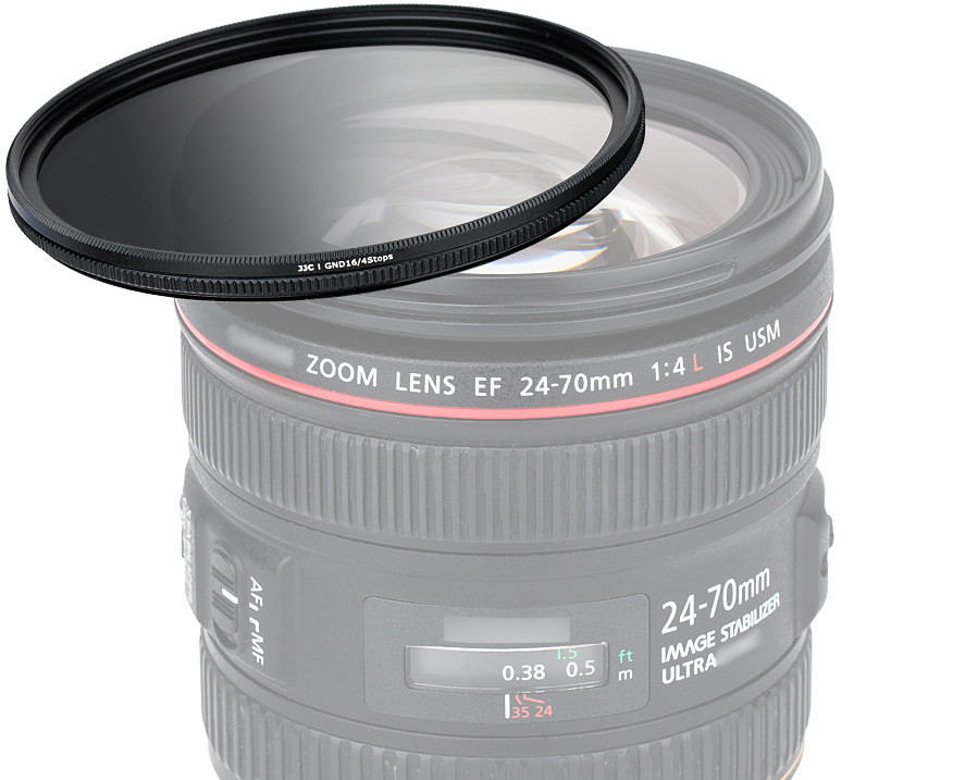 Серый градиентный фильтр 55 мм