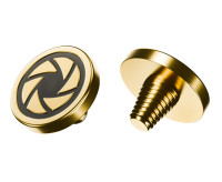 Мягкая спусковая кнопка резьбовая (Shutter) золотистая