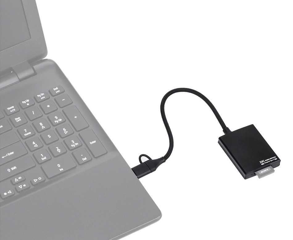 Картридер CFexpress Type A (USB-A / USB-C 3.2 Gen2 10Gbps)