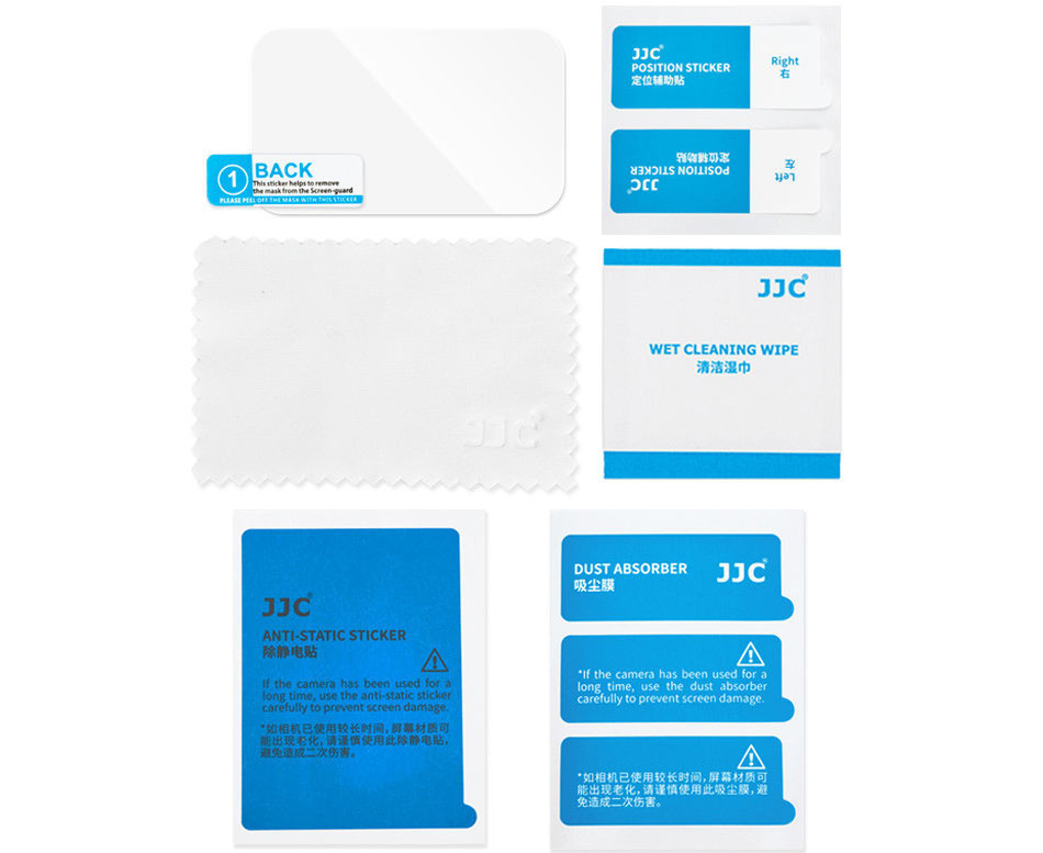 Защитное стекло для Insta360 Ace Pro / Ace Pro 2 (основной, служебный и задний дисплей)