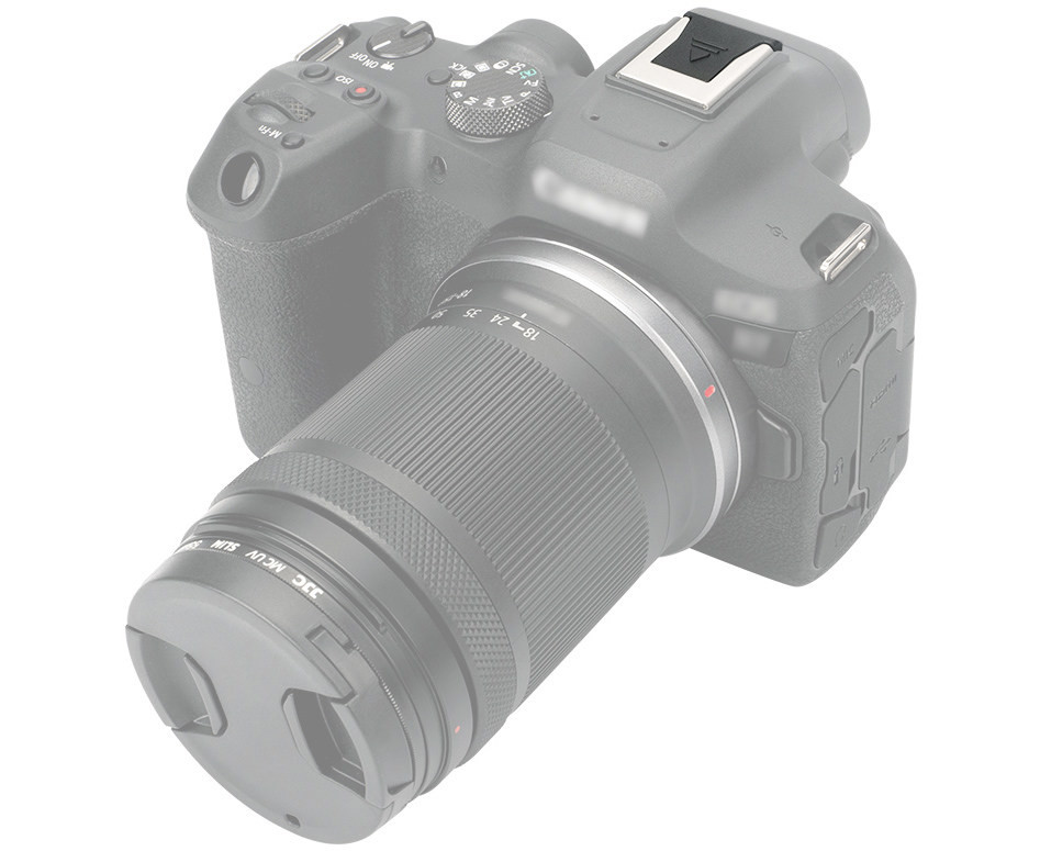 Защитная заглушка на горячий башмак Canon EOS R50 / R10 / R8 / R7 / R6 Mark II / R5 C / R3 (ER-SC2)