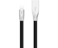 Кабель Lightning / USB 1.2 м с подсветкой коннектора (черный цвет)