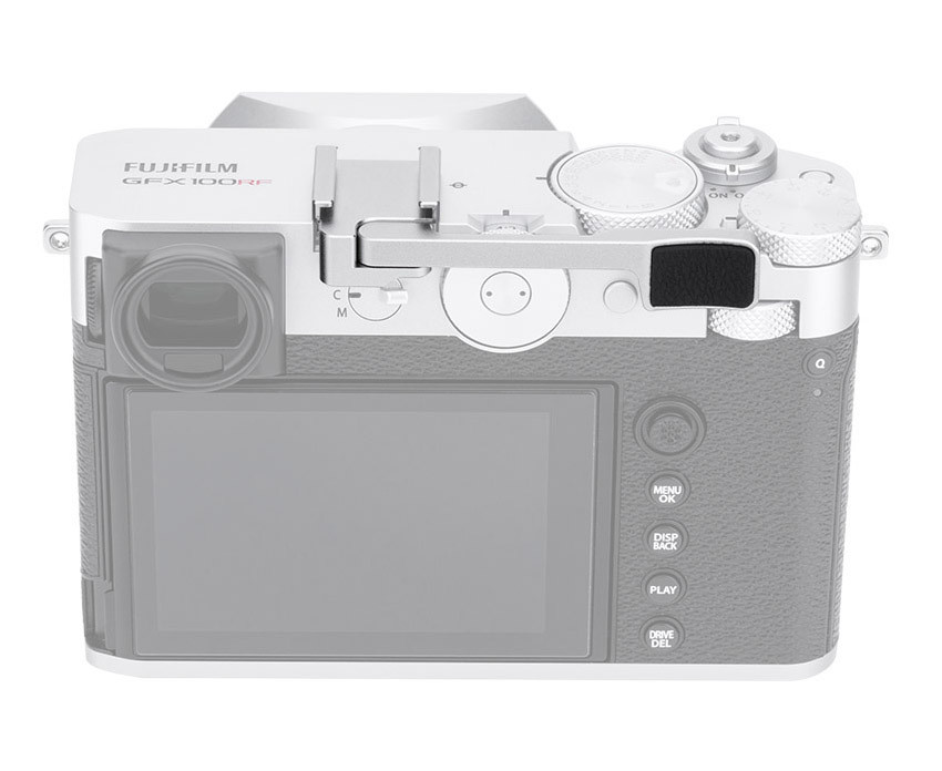 Дополнительный хват для Fujifilm GFX100RF (серебристый) Дополнительный хват для Fujifilm GFX100RF (серебристый)