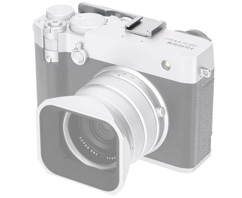 Дополнительный хват для Fujifilm GFX100RF (серебристый) Дополнительный хват для Fujifilm GFX100RF (серебристый)