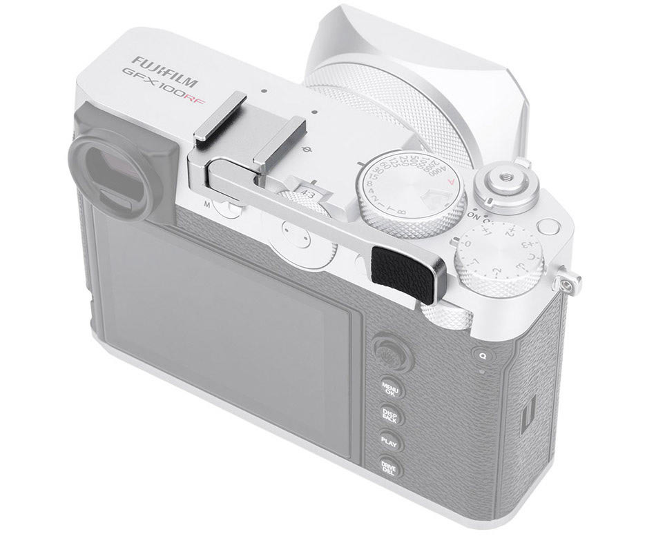 Дополнительный хват для Fujifilm GFX100RF (серебристый) Дополнительный хват для Fujifilm GFX100RF (серебристый)