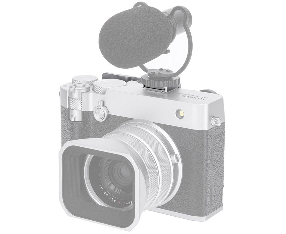 Дополнительный хват для Fujifilm GFX100RF (серебристый) Дополнительный хват для Fujifilm GFX100RF (серебристый)