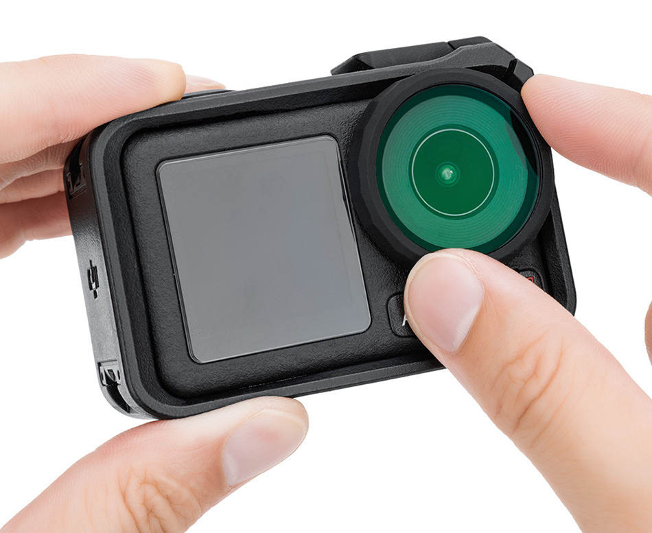 Защитное силиконовое кольцо для объектива DJI Osmo Action 5 Pro / 4 / 3 (2 штуки)