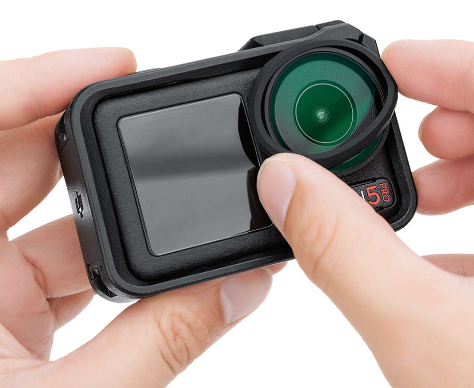 Защитное силиконовое кольцо для объектива DJI Osmo Action 5 Pro / 4 / 3 (2 штуки)