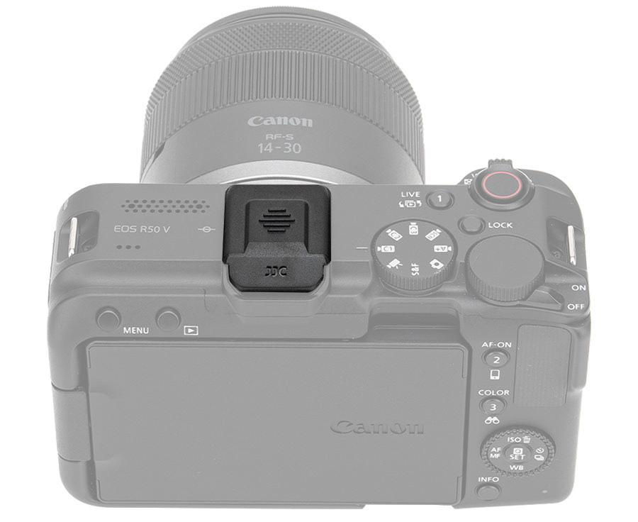 Защитная заглушка на горячий башмак Canon PowerShot V1 / EOS R5 Mark II / R6 Mark III / R6 V / R1 / R50 V / R8 / R50 / R6 Mark II / R10 / R7 / R5 C / R3