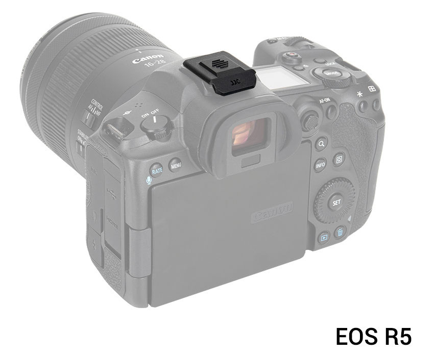 Защитная заглушка на горячий башмак Canon PowerShot V1 / EOS R5 Mark II / R6 Mark III / R6 V / R1 / R50 V / R8 / R50 / R6 Mark II / R10 / R7 / R5 C / R3