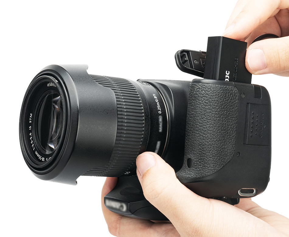 Сетевой адаптер для камер Canon EOS RP / 77D / 850D / 800D / 760D / 750D / 200D / 200DII / 250D / 8000D (DR-E18)