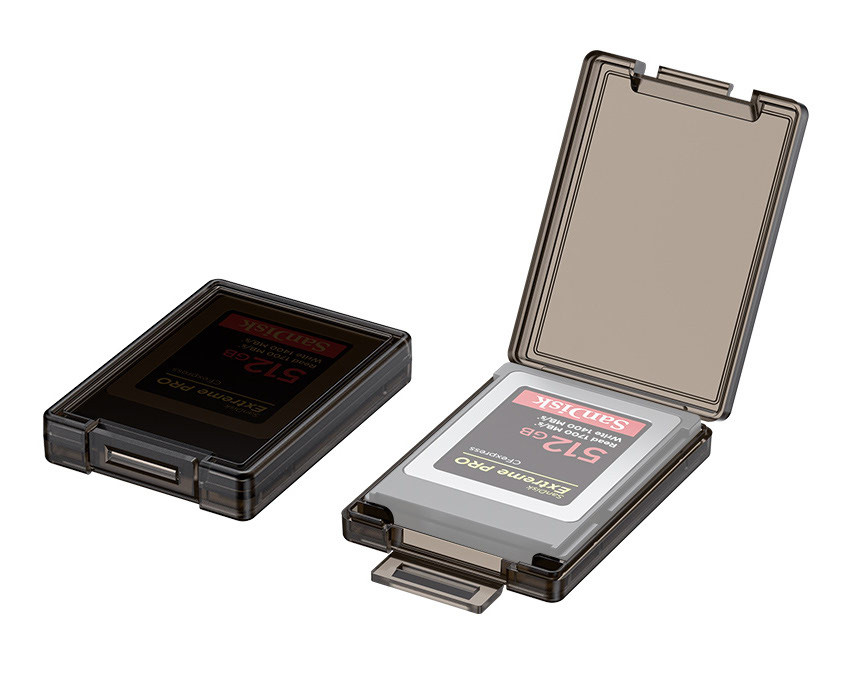 Прозрачный держатель для карт памяти CFexpress Type B / XQD (6 штук)