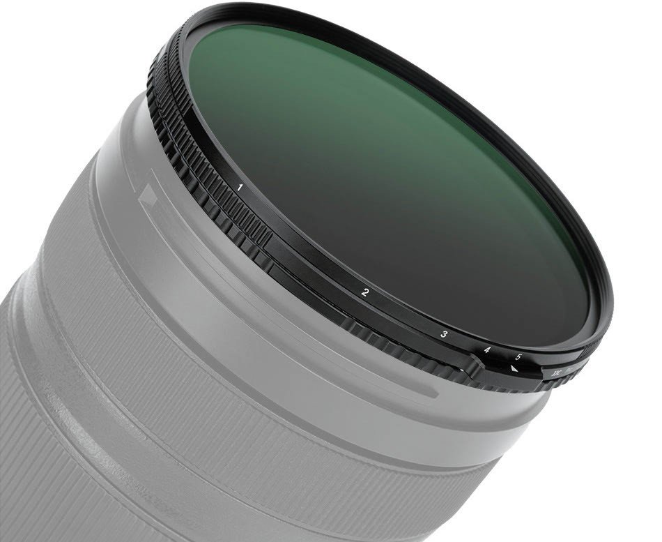 Гибридный светофильтр 77 мм JJC VND 1-5 stop + CPL + 1/4 Black Mist