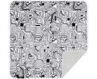 Мягкий защитный чехол конверт для камеры, объектива, планшета, игровой консоли 50x50 см (микросхема)