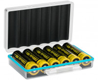 Защитный бокс на шесть аккумуляторов 18650