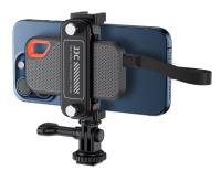 Зажим для смартфона с SSD накопителем в штатив, холодный башмак и в крепление для экшн камер