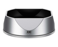 Бленда JJC LH-JXF23M2 SILVER для Fujifilm XF 23mm f/2.8 R WR, XF 27mm f/2.8 R WR, XF 27mm f/2.8 серебристая