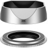Бленда JJC LH-JXF23M2 SILVER для Fujifilm XF 23mm f/2.8 R WR, XF 27mm f/2.8 R WR, XF 27mm f/2.8 серебристая Бленда JJC LH-JXF23M2 SILVER для Fujifilm XF 23mm f/2.8 R WR, XF 27mm f/2.8 R WR, XF 27mm f/2.8 серебристая