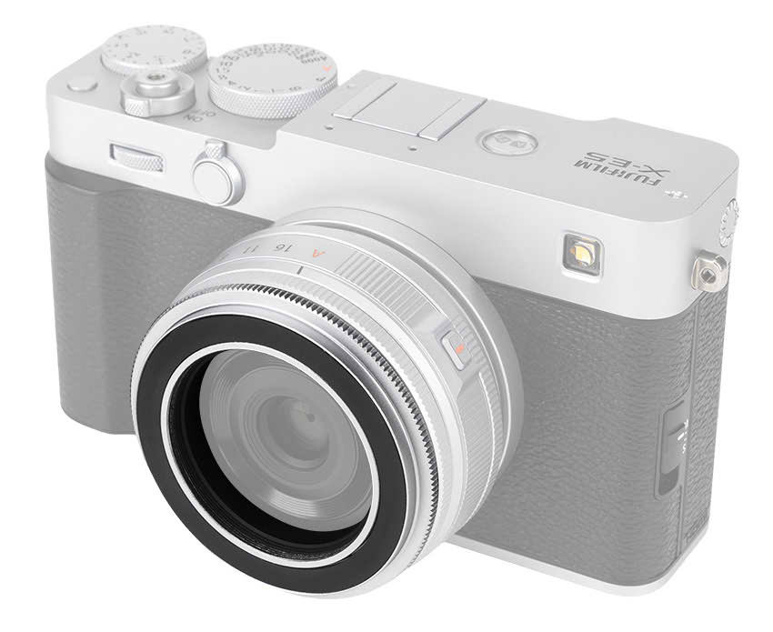 Бленда JJC LH-JXF23M2 SILVER для Fujifilm XF 23mm f/2.8 R WR, XF 27mm f/2.8 R WR, XF 27mm f/2.8 серебристая Бленда JJC LH-JXF23M2 SILVER для Fujifilm XF 23mm f/2.8 R WR, XF 27mm f/2.8 R WR, XF 27mm f/2.8 серебристая