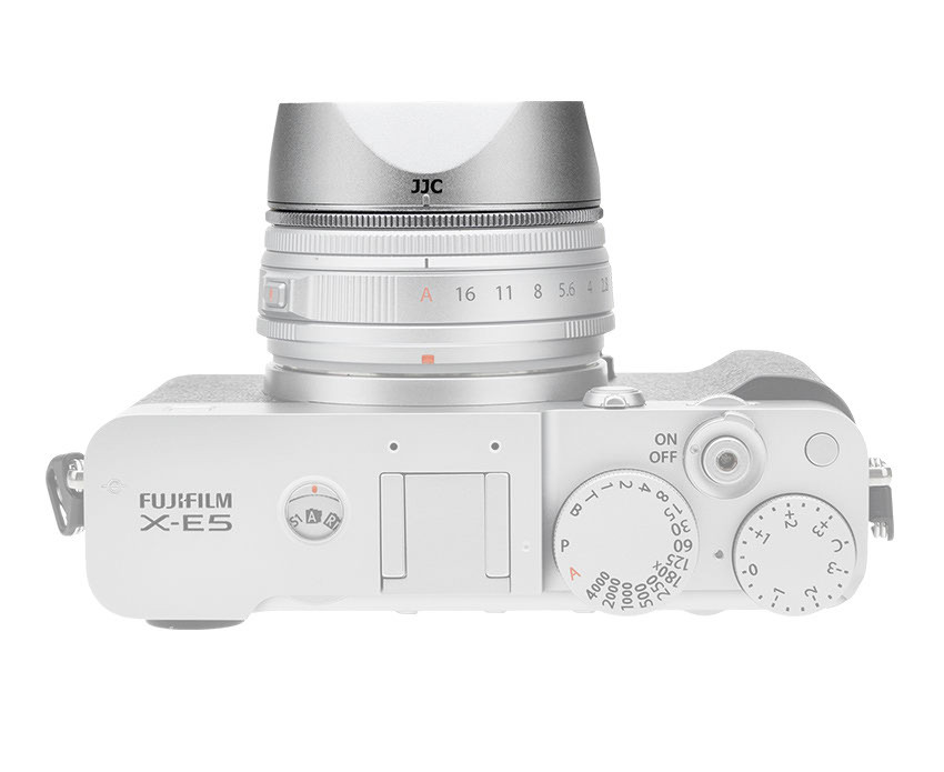 Бленда JJC LH-JXF23M2 SILVER для Fujifilm XF 23mm f/2.8 R WR, XF 27mm f/2.8 R WR, XF 27mm f/2.8 серебристая Бленда JJC LH-JXF23M2 SILVER для Fujifilm XF 23mm f/2.8 R WR, XF 27mm f/2.8 R WR, XF 27mm f/2.8 серебристая