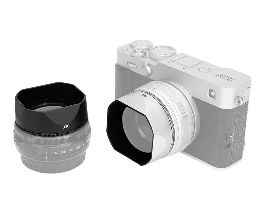 Бленда JJC LH-JXF23M2 SILVER для Fujifilm XF 23mm f/2.8 R WR, XF 27mm f/2.8 R WR, XF 27mm f/2.8 серебристая Бленда JJC LH-JXF23M2 SILVER для Fujifilm XF 23mm f/2.8 R WR, XF 27mm f/2.8 R WR, XF 27mm f/2.8 серебристая
