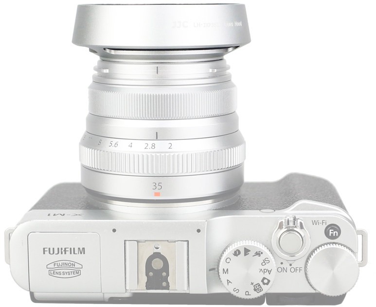 Бленда JJC LH-JXF35II Silver (Fujifilm LH-XF35-2) серебристый цвет