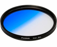 Голубой градиентный фильтр 49 мм