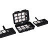 Защитный бокс на 76 шт microSD, 22 шт SD и 16 шт CFexpress Type B или XQD