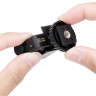Адаптер для установки ресивера DJI Mic Mini в горячий башмак камеры и штативы 1/4-20