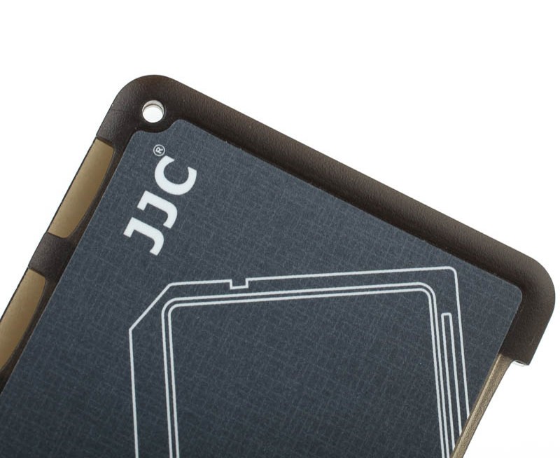 Компактный защитный футляр для флеш карт (4x MicroSD и 2x SD) черный цвет
