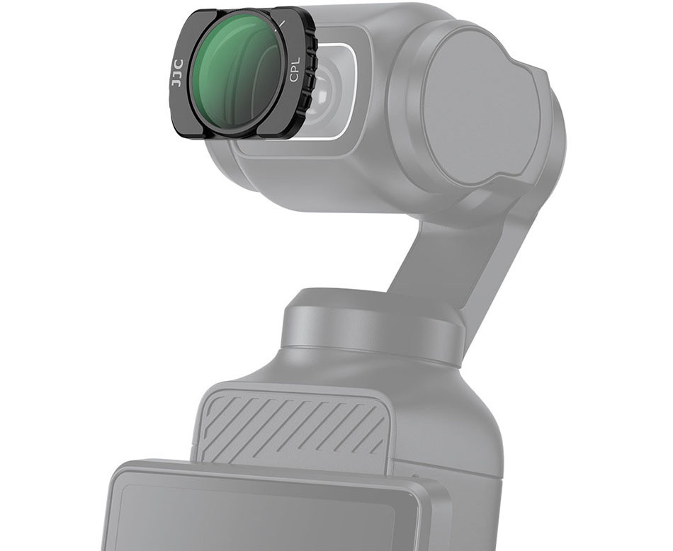 Три светофильтра для DJI Osmo Pocket 3 (CPL, NDV2-32, Black Mist 1/4)
