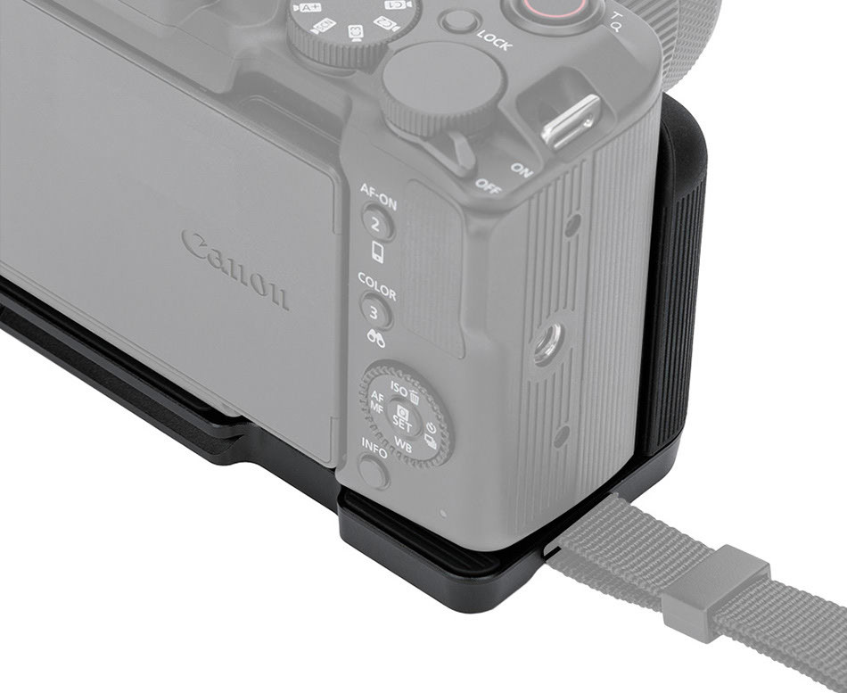 L-образная рукоятка для Canon EOS R50 V (чёрный цвет)