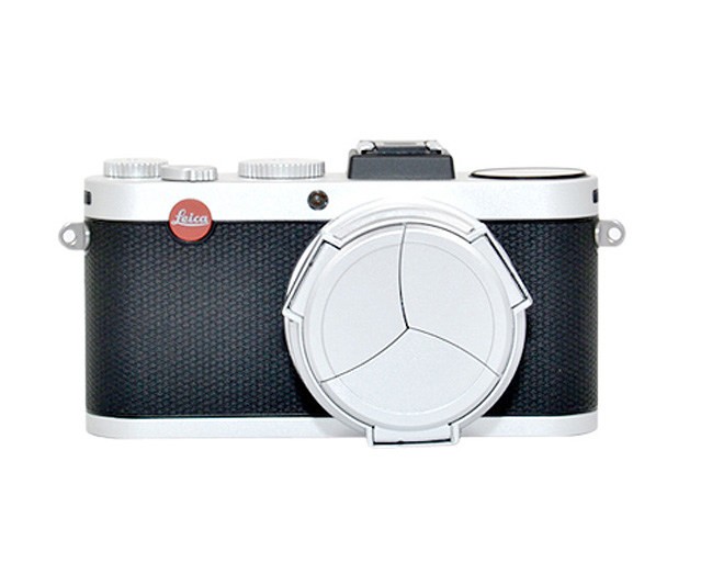 Автоматическая крышка защитная для фотокамер Leica X1 / Leica X2 серебристого цвета