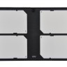 Компактный защитный футляр для флеш карт (4x SD card) черный цвет