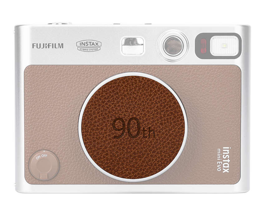 Крышка объектива Fujifilm instax mini EVO коричневая