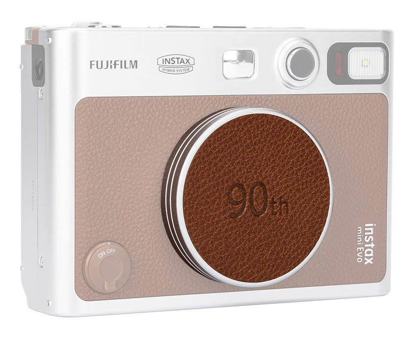 Крышка объектива Fujifilm instax mini EVO коричневая