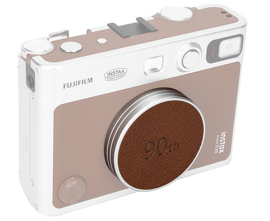 Крышка объектива Fujifilm instax mini EVO коричневая